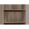 Monarch Specialties Bookshelf, Bookcase, 6 Tier, 72"H, Office, Bedroom, Laminate, Brown, Transitional I 7468 - alternate 2